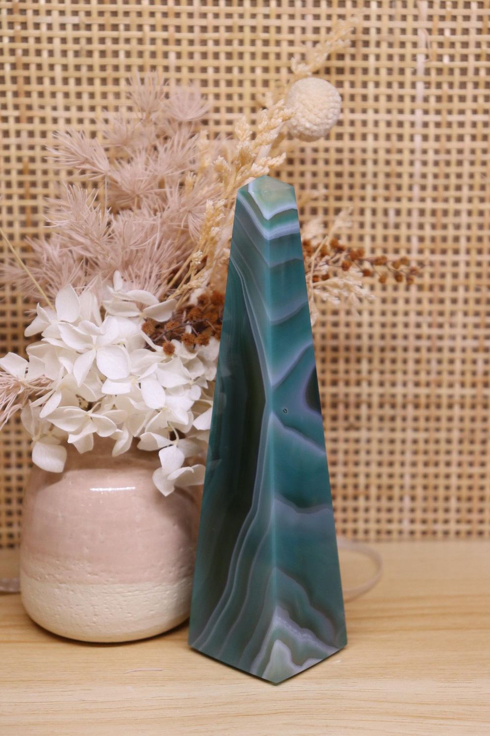Green Agate Tower | 256g