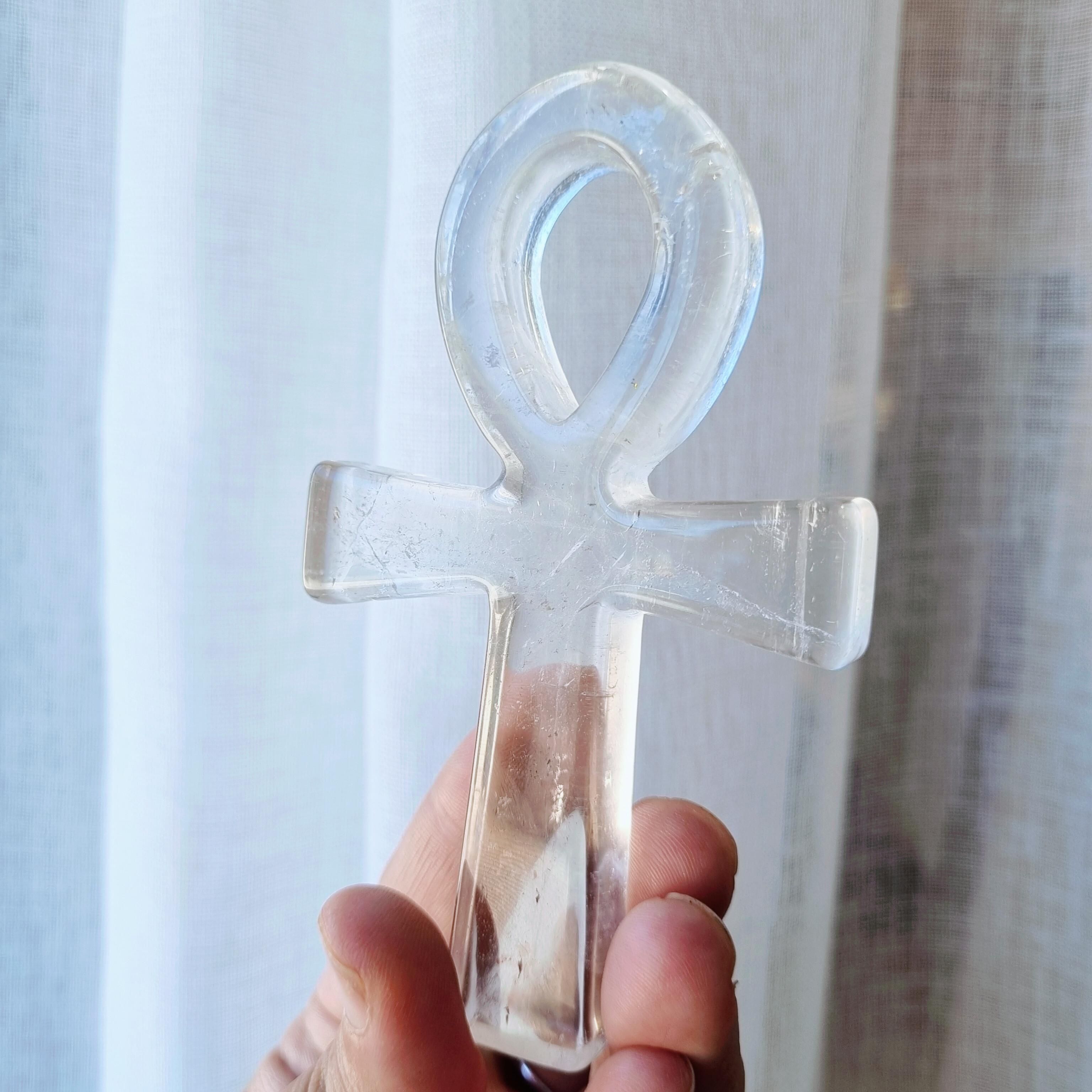 Ankh Carving | Clear Quartz