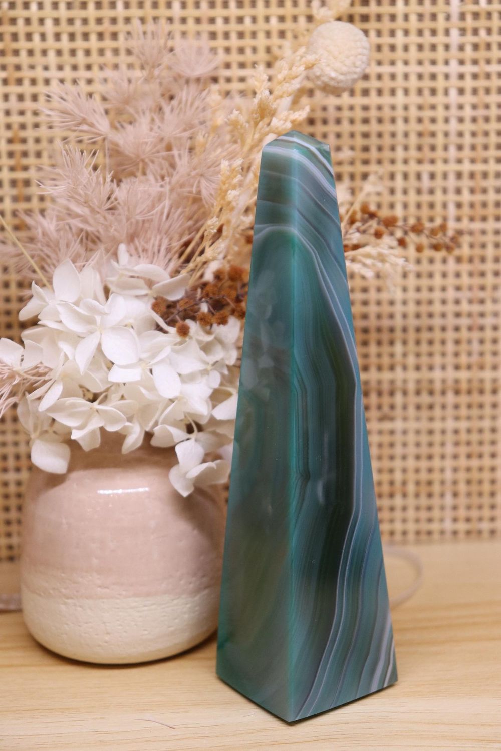 Green Agate Tower | 256g