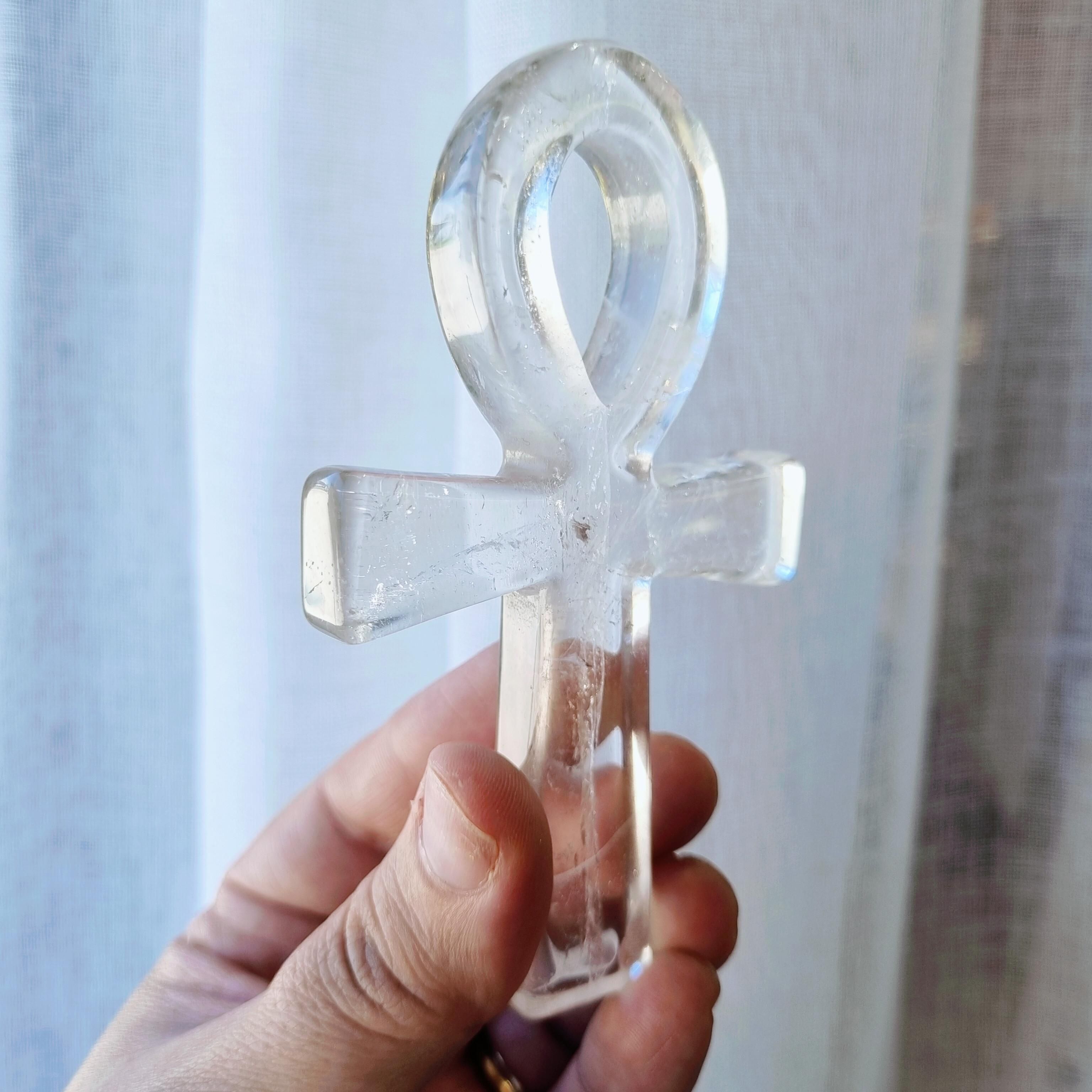 Ankh Carving | Clear Quartz