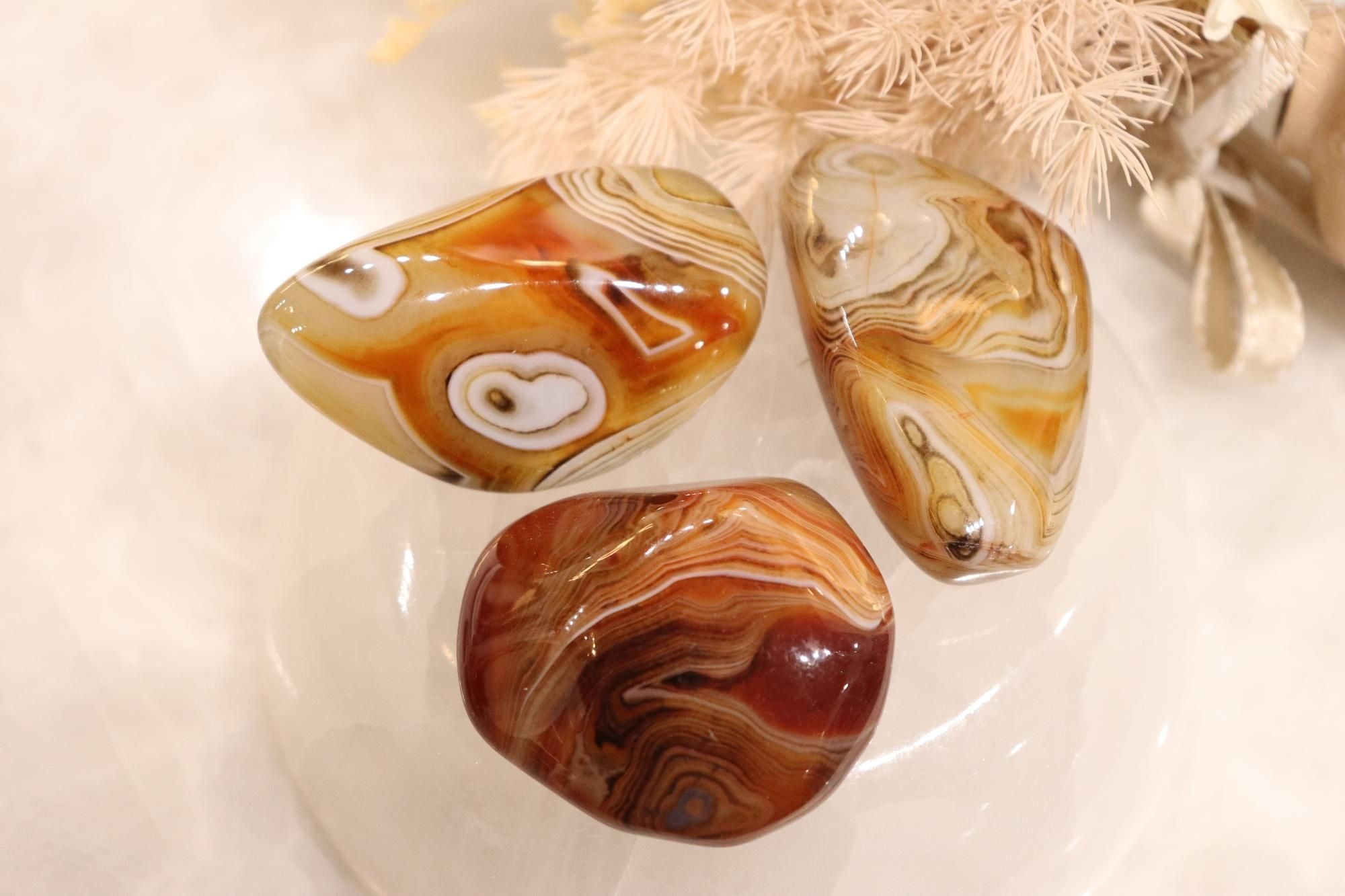 Sardonyx Palm Stone