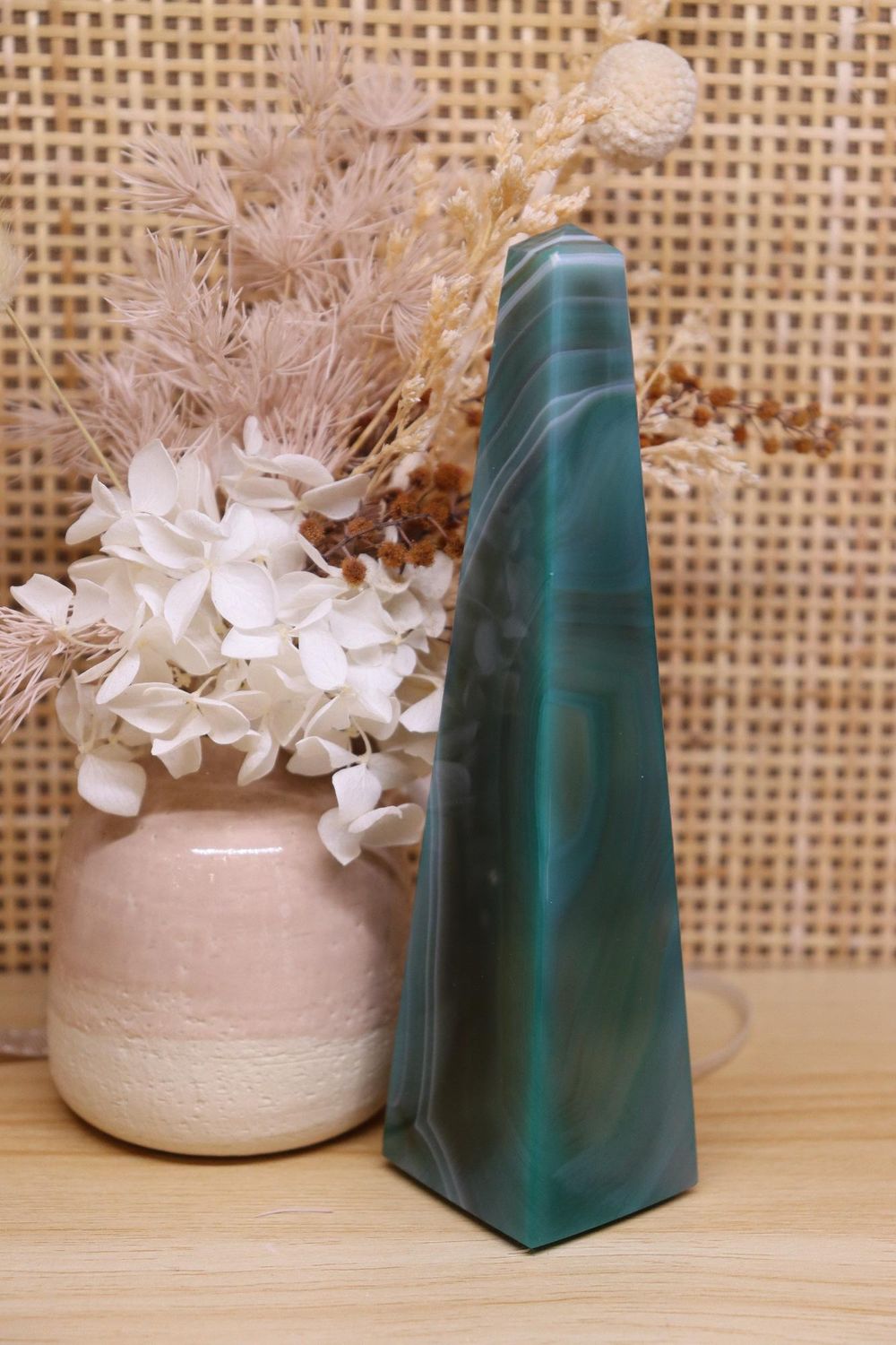 Green Agate Tower | 256g