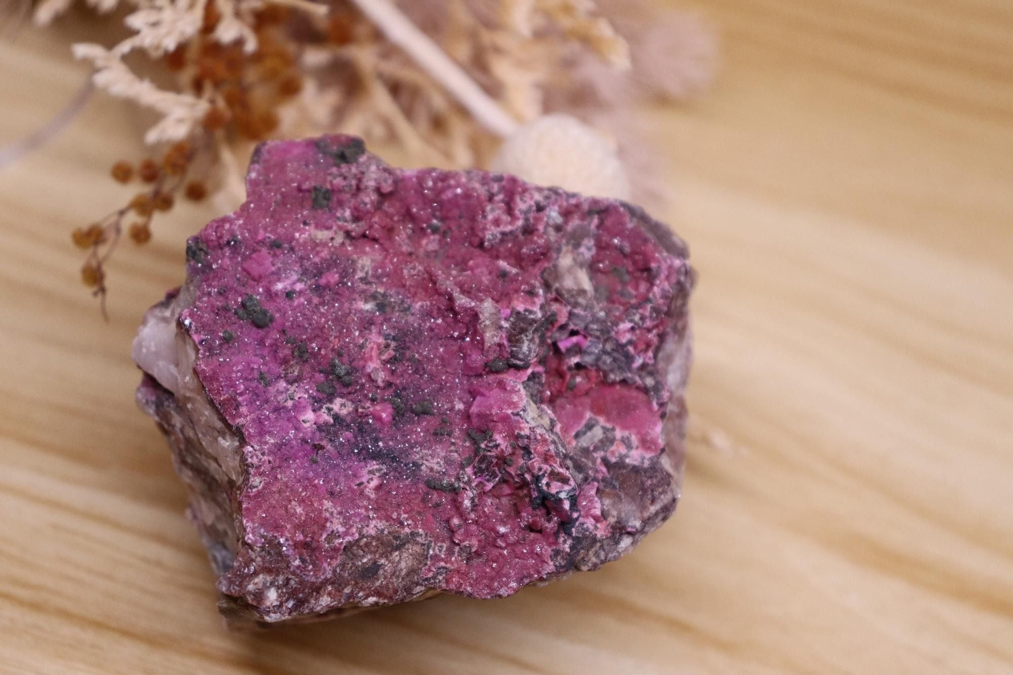 Cobalt Calcite Specimen 300g