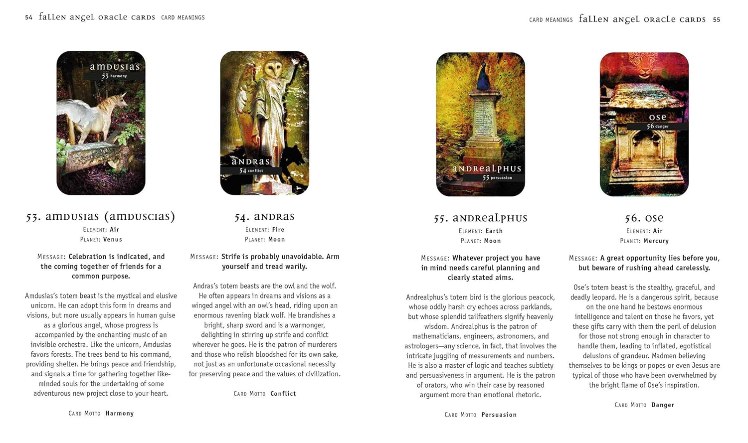 Fallen Angel Oracle Cards