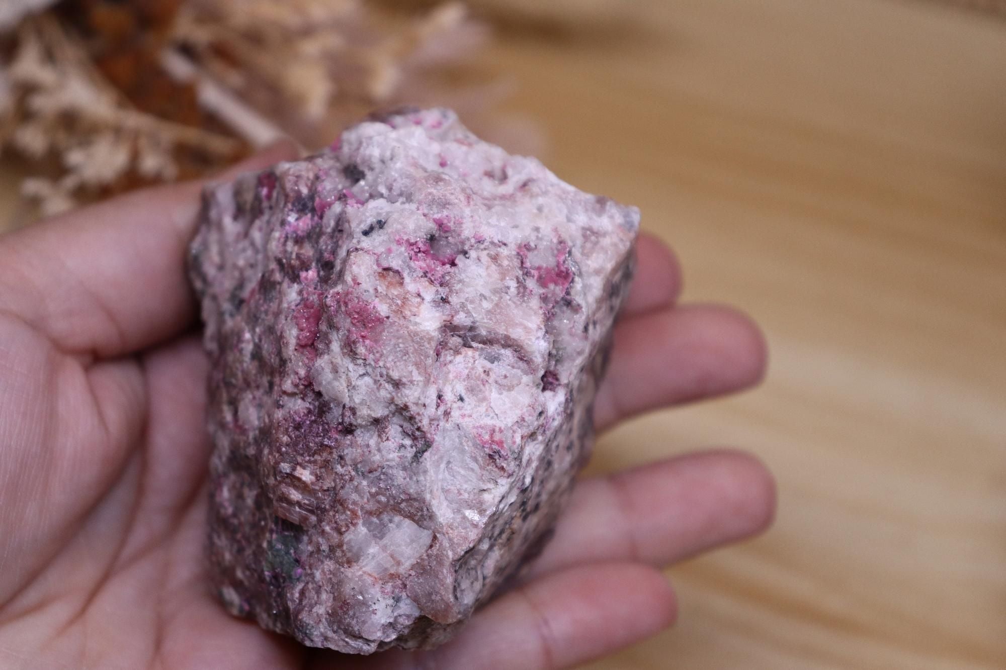 Cobalt Calcite Specimen 300g