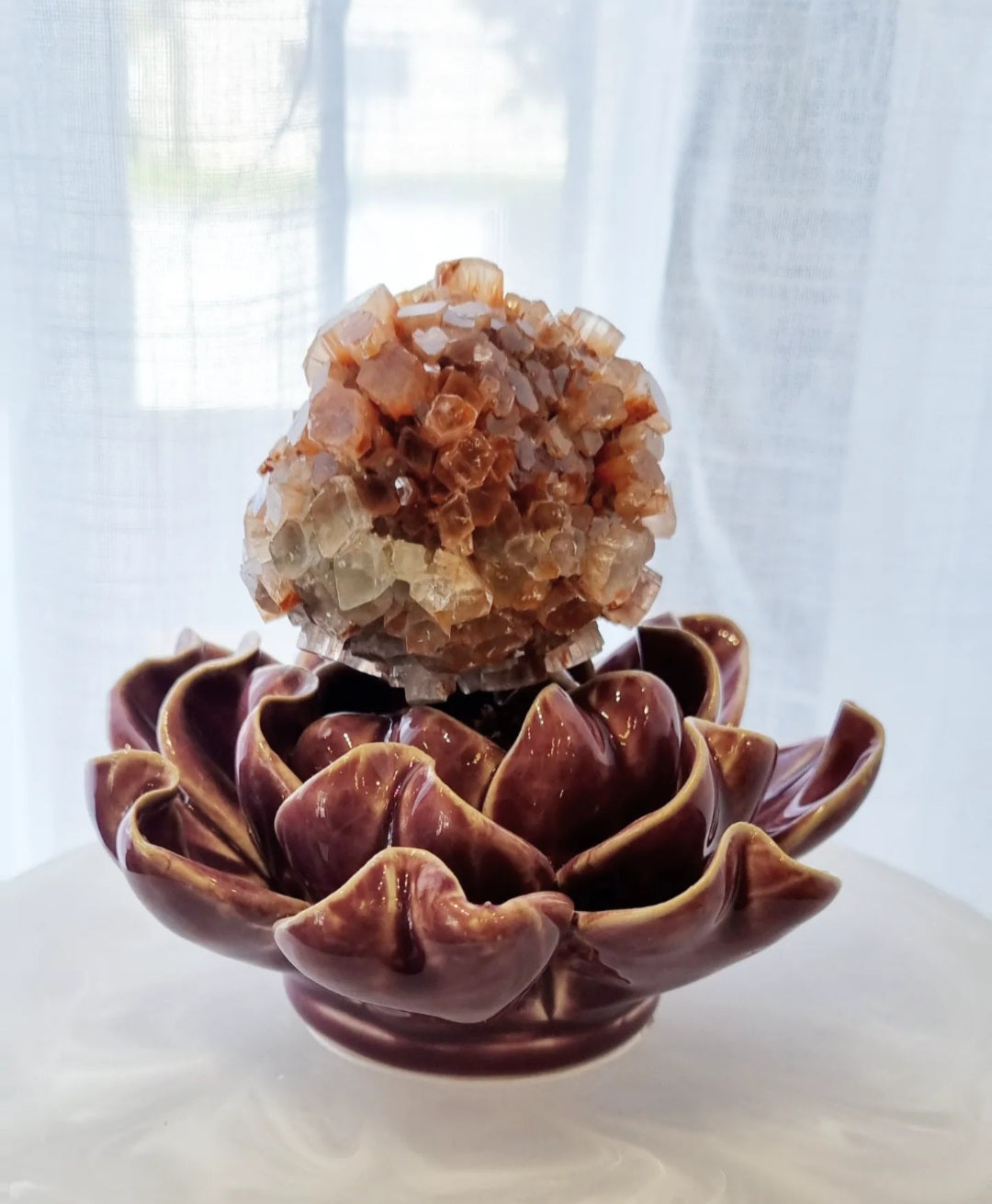 Aragonite Sputnik Cluster