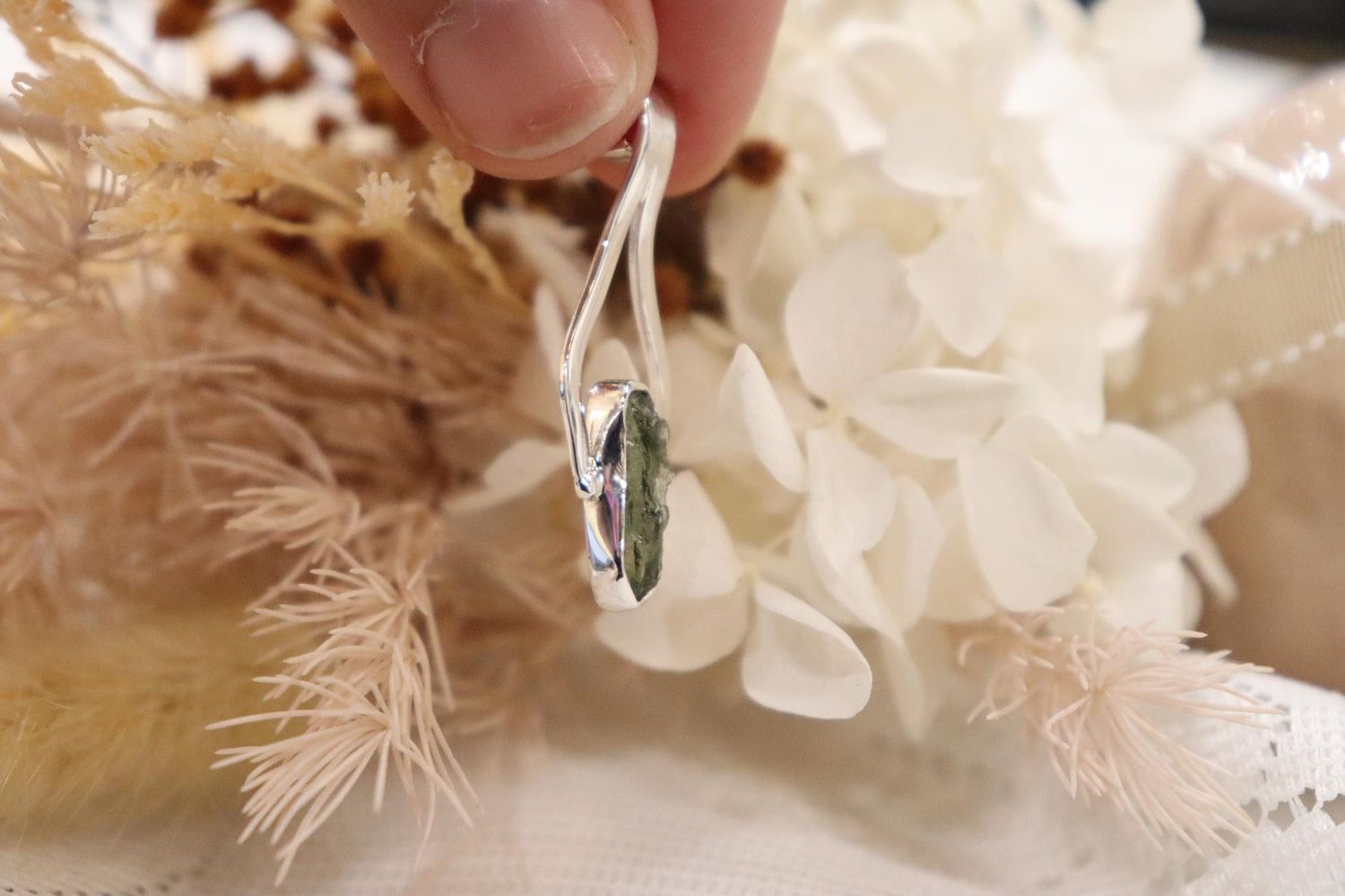 Moldavite Pendant Eye | 2.2g