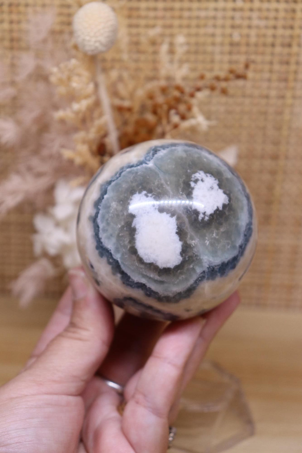 Blue Fluorite Sphere | 499g