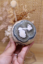 Blue Fluorite Sphere | 499g
