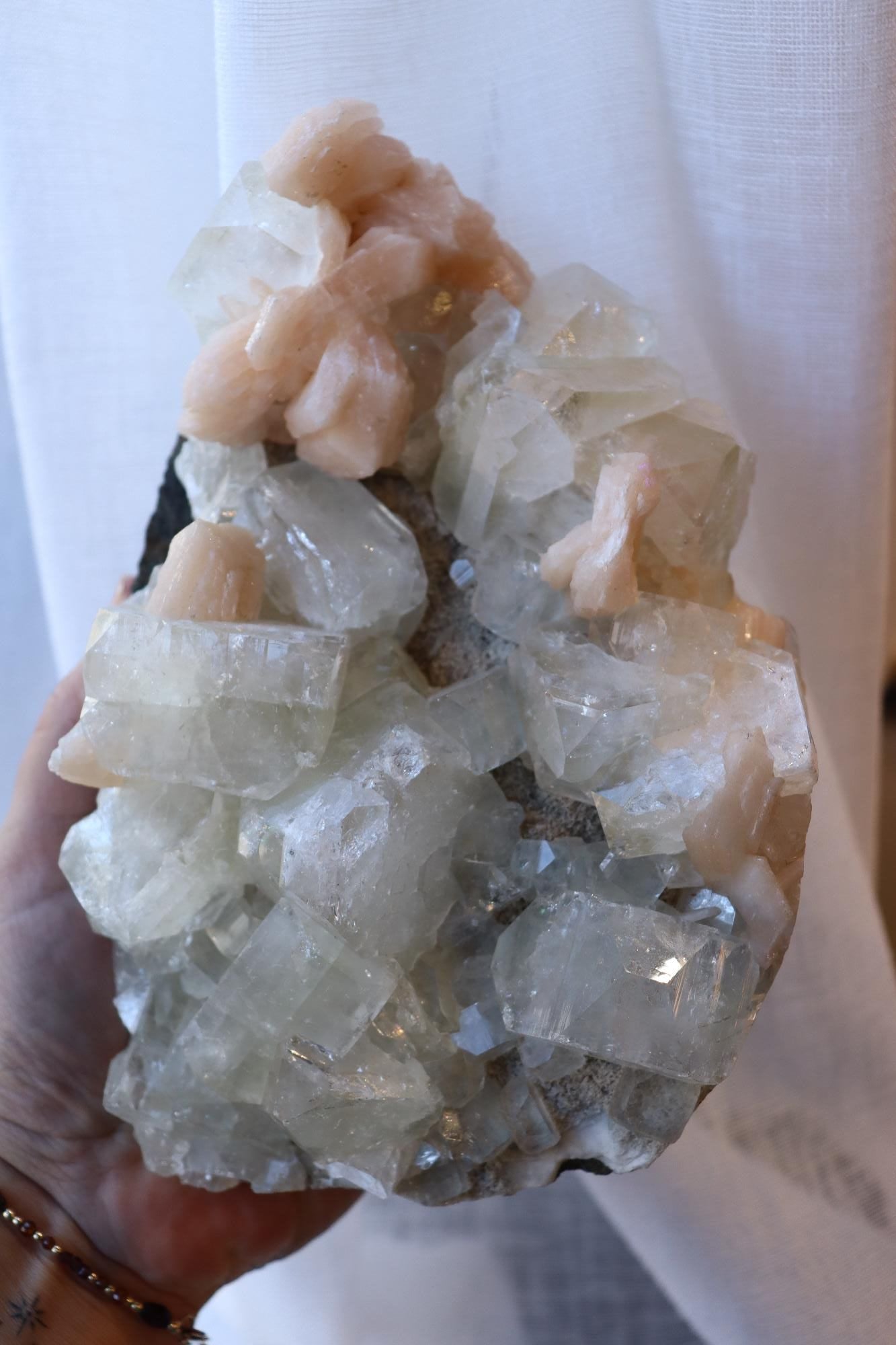 Apophyllite & Stilbite Specimen | 1.504kg