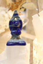 Yoga Goddess Carving | Lapis Lazuli