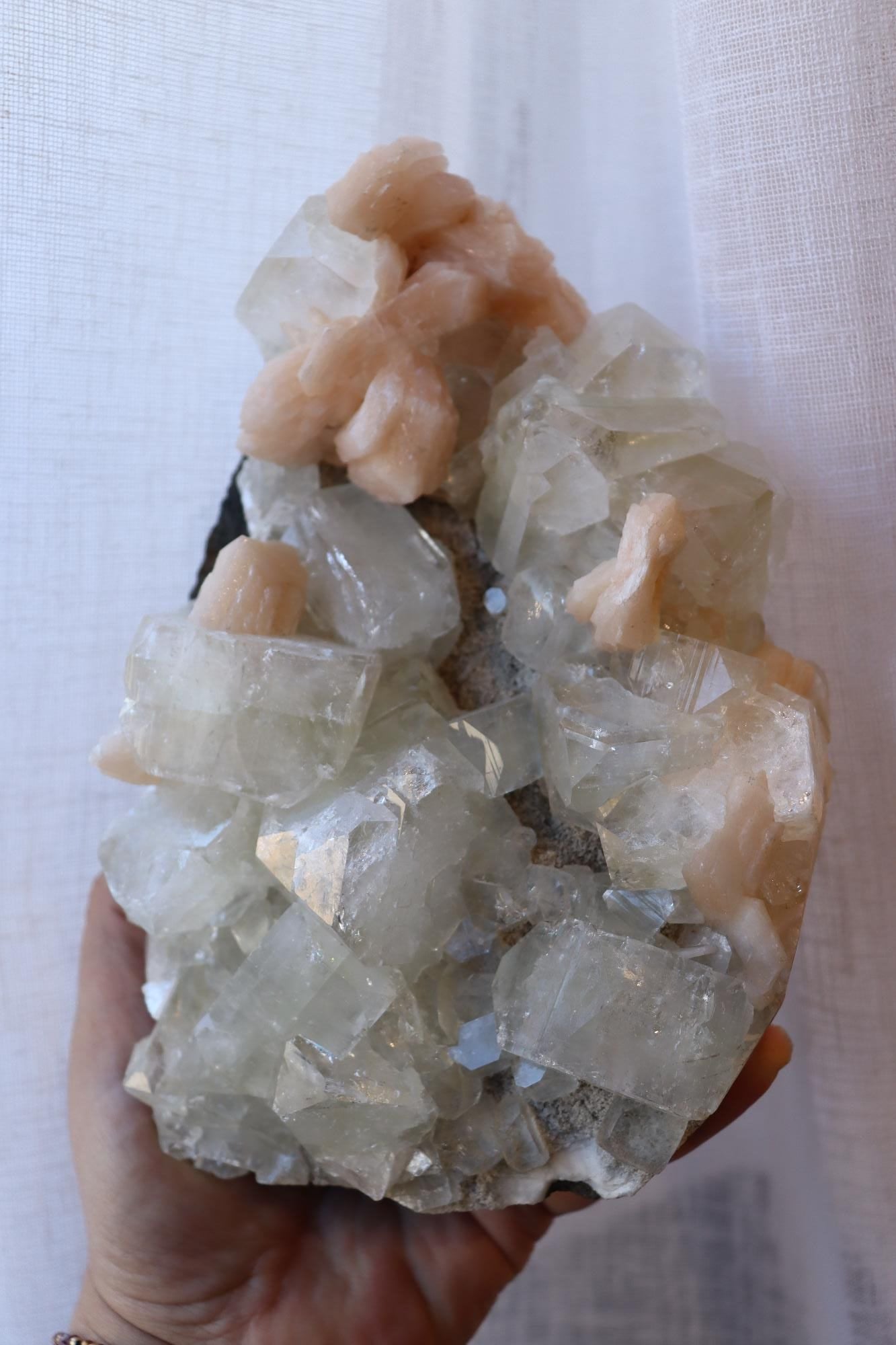 Apophyllite & Stilbite Specimen | 1.504kg
