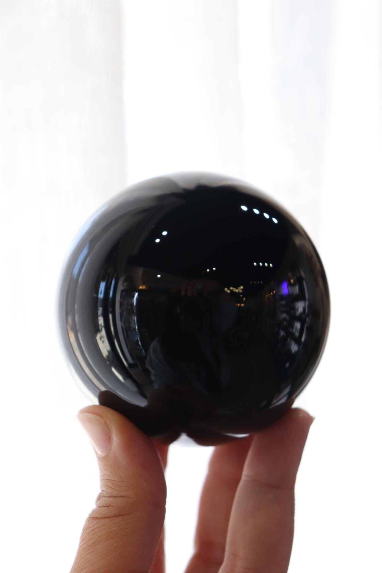 Black Obsidian Sphere | 674g