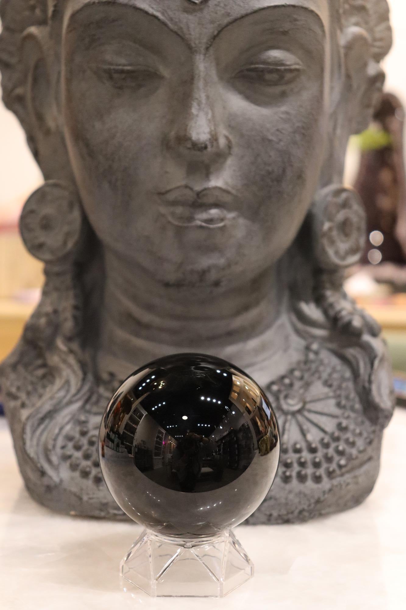 Black Obsidian Sphere | 674g