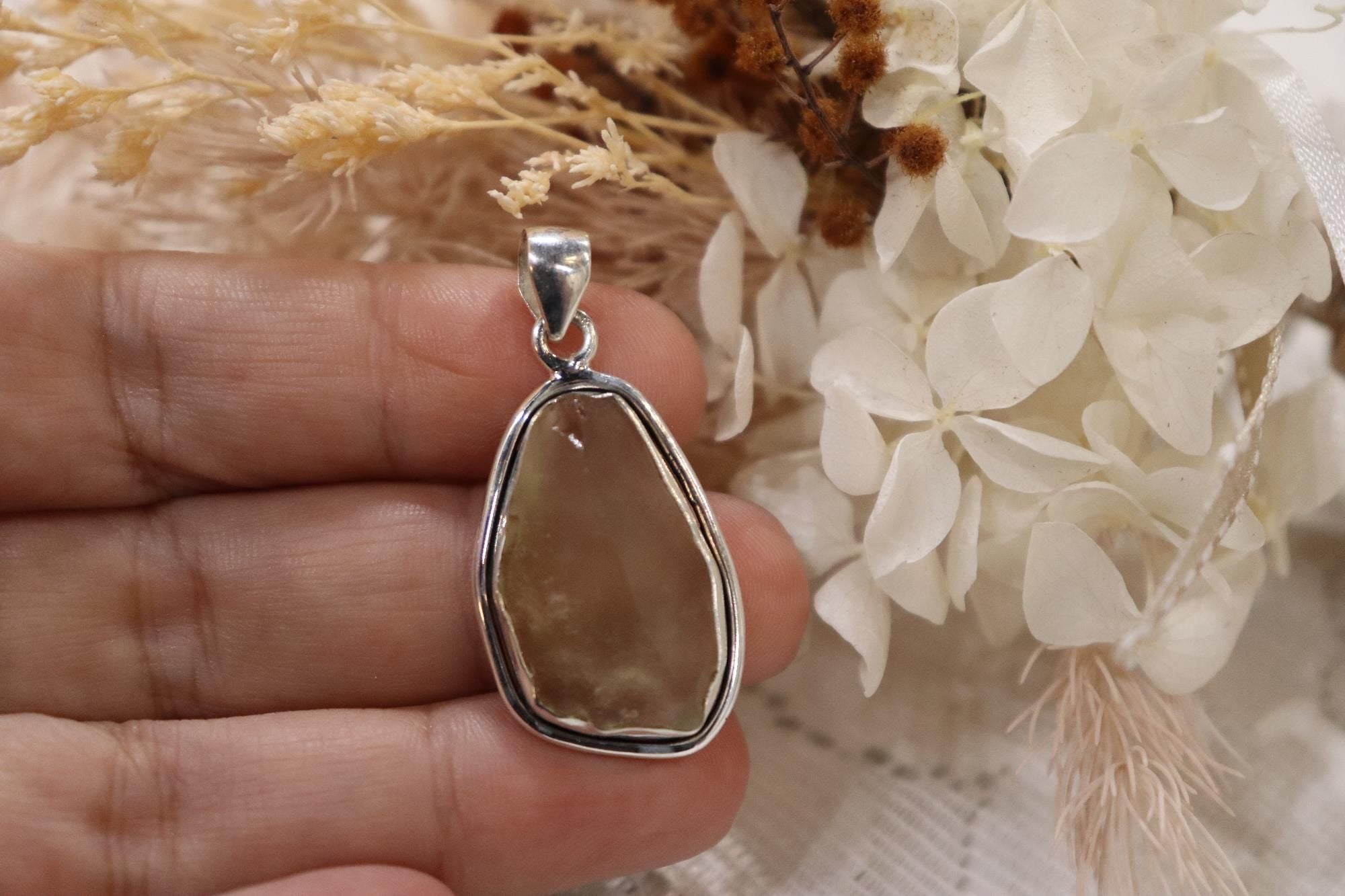 Libyan Desert Glass Pendant