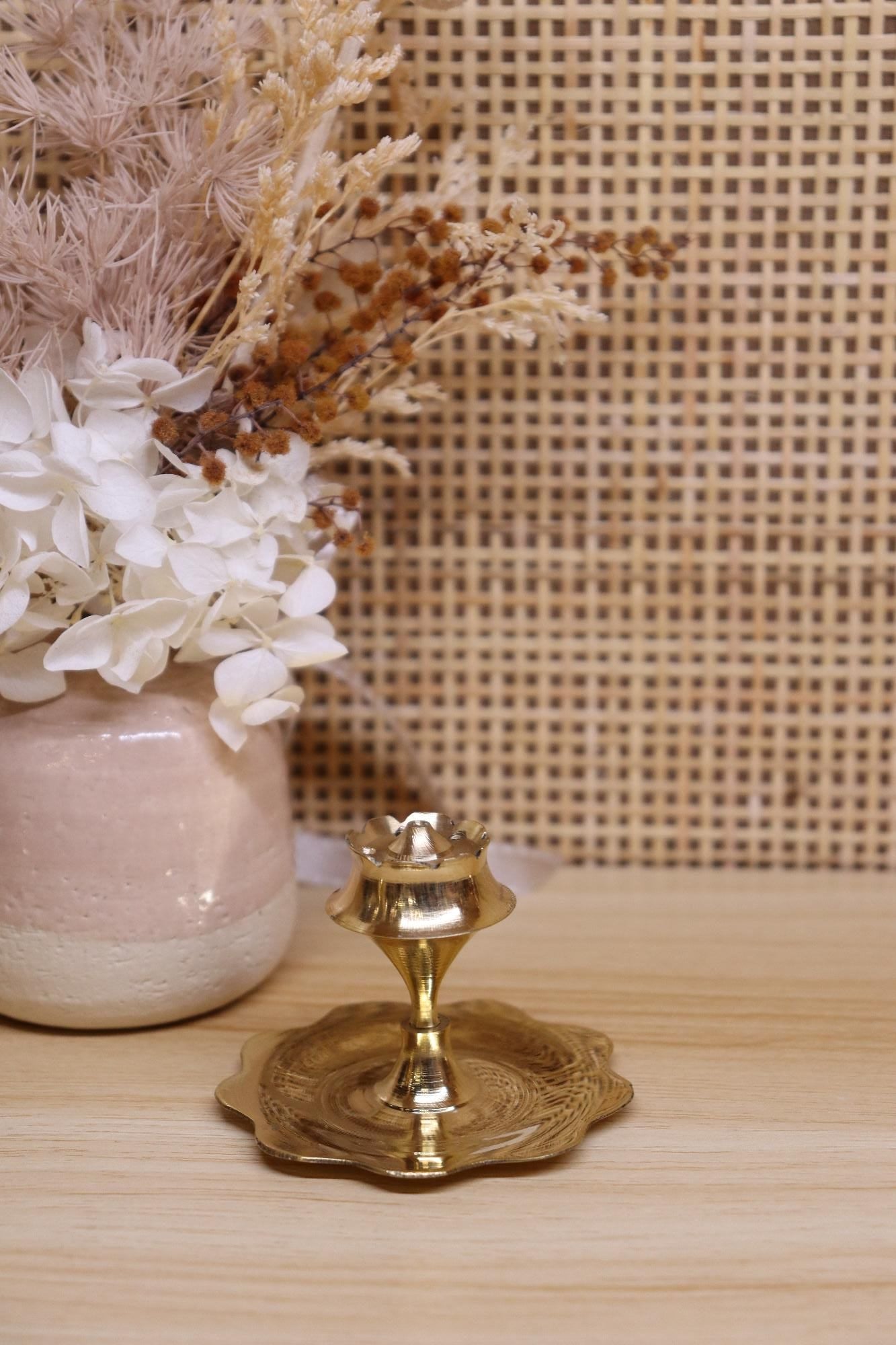 Brass Incense Stick Burner | 4.5 x 6.5