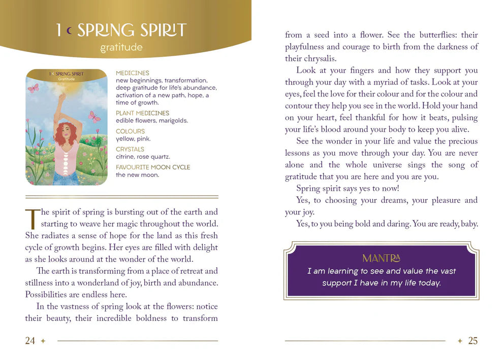 Moon Goddess Oracle: Sacred feminine wisdom