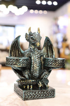 Dragon Blue Double Sphere Holder