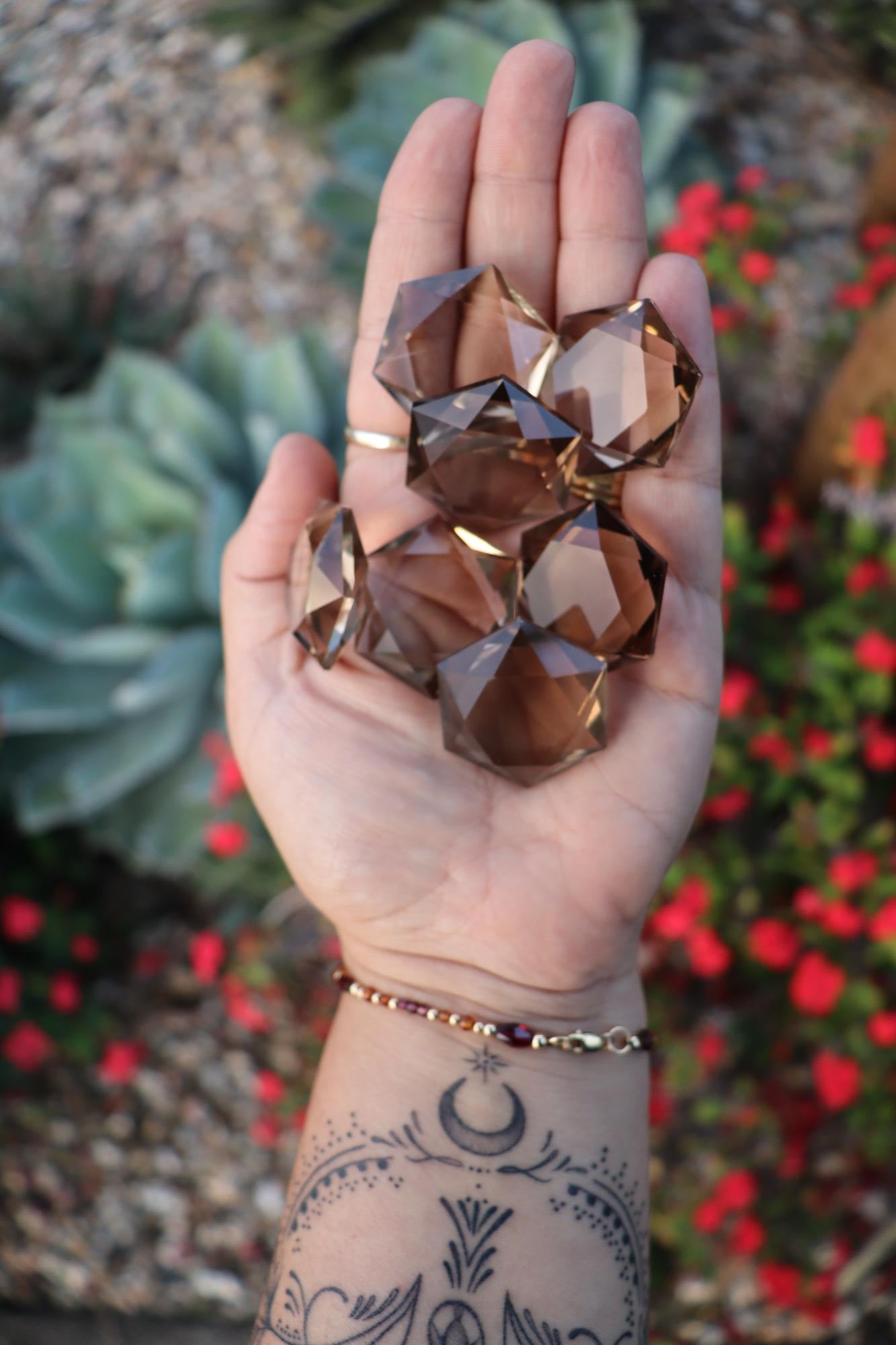 Smokey Quartz Hexagon Crystal