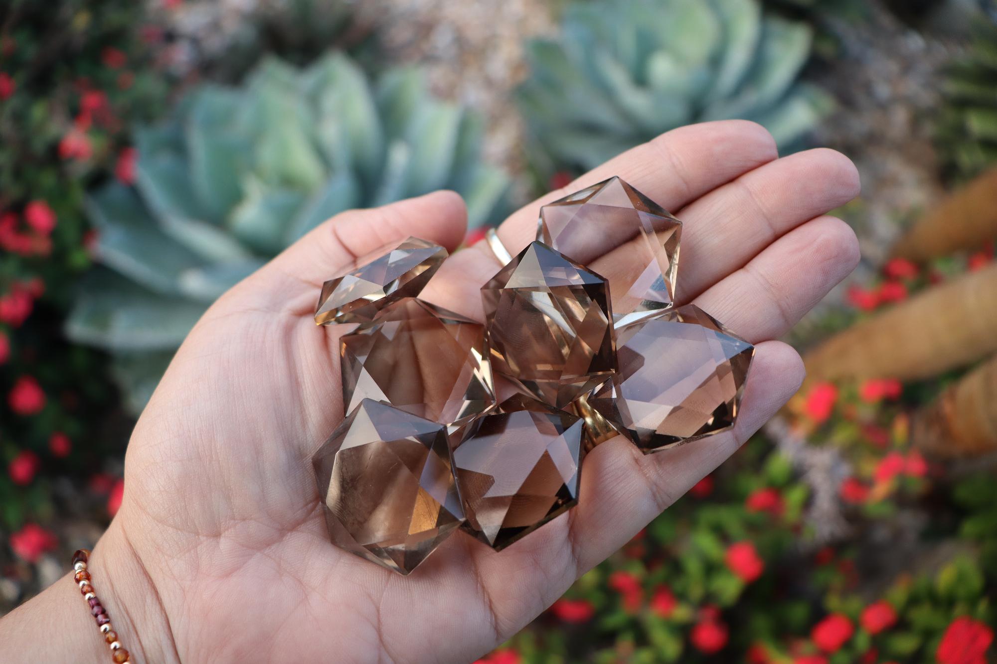Smokey Quartz Hexagon Crystal