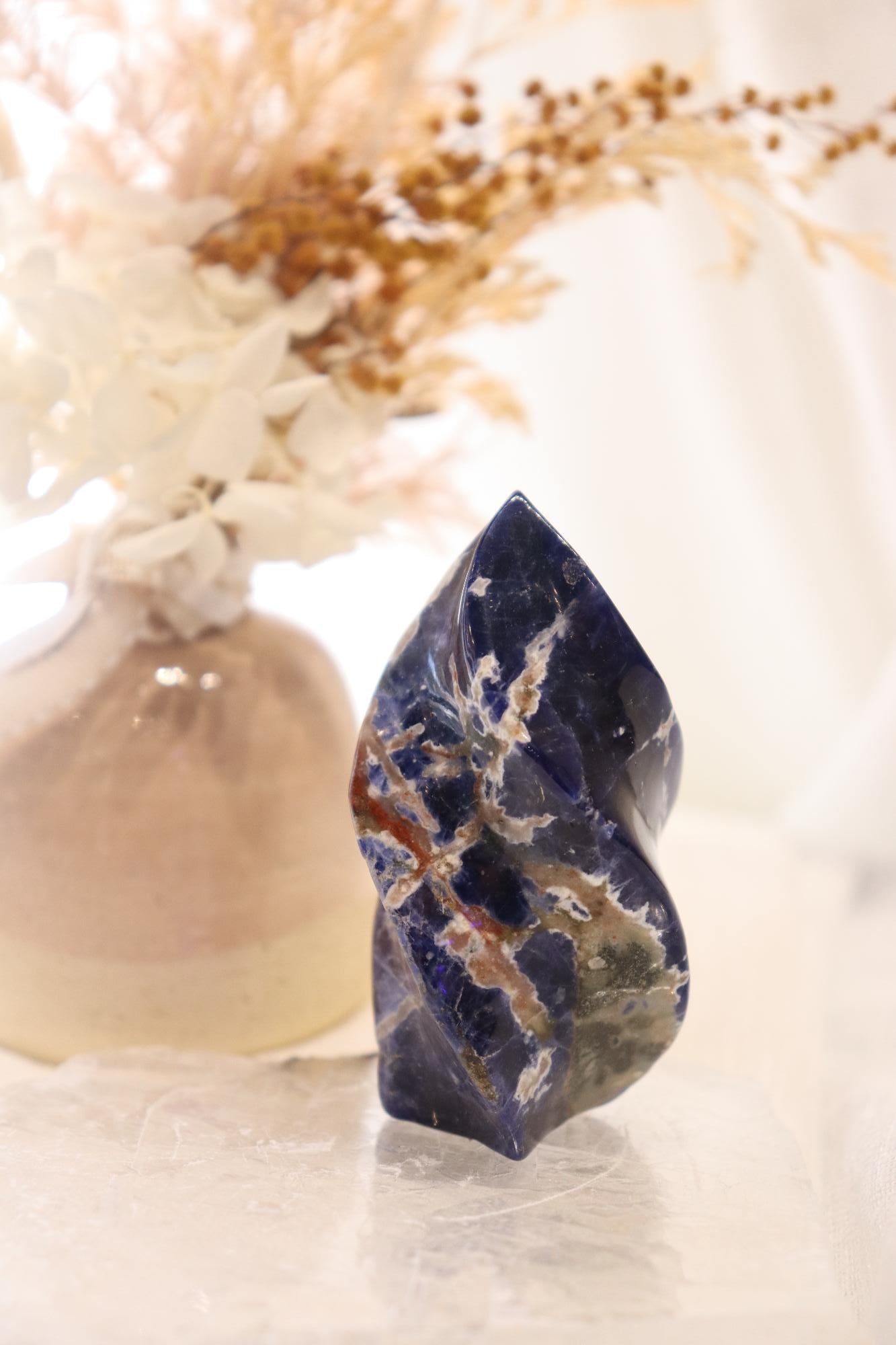 Sodalite Flame