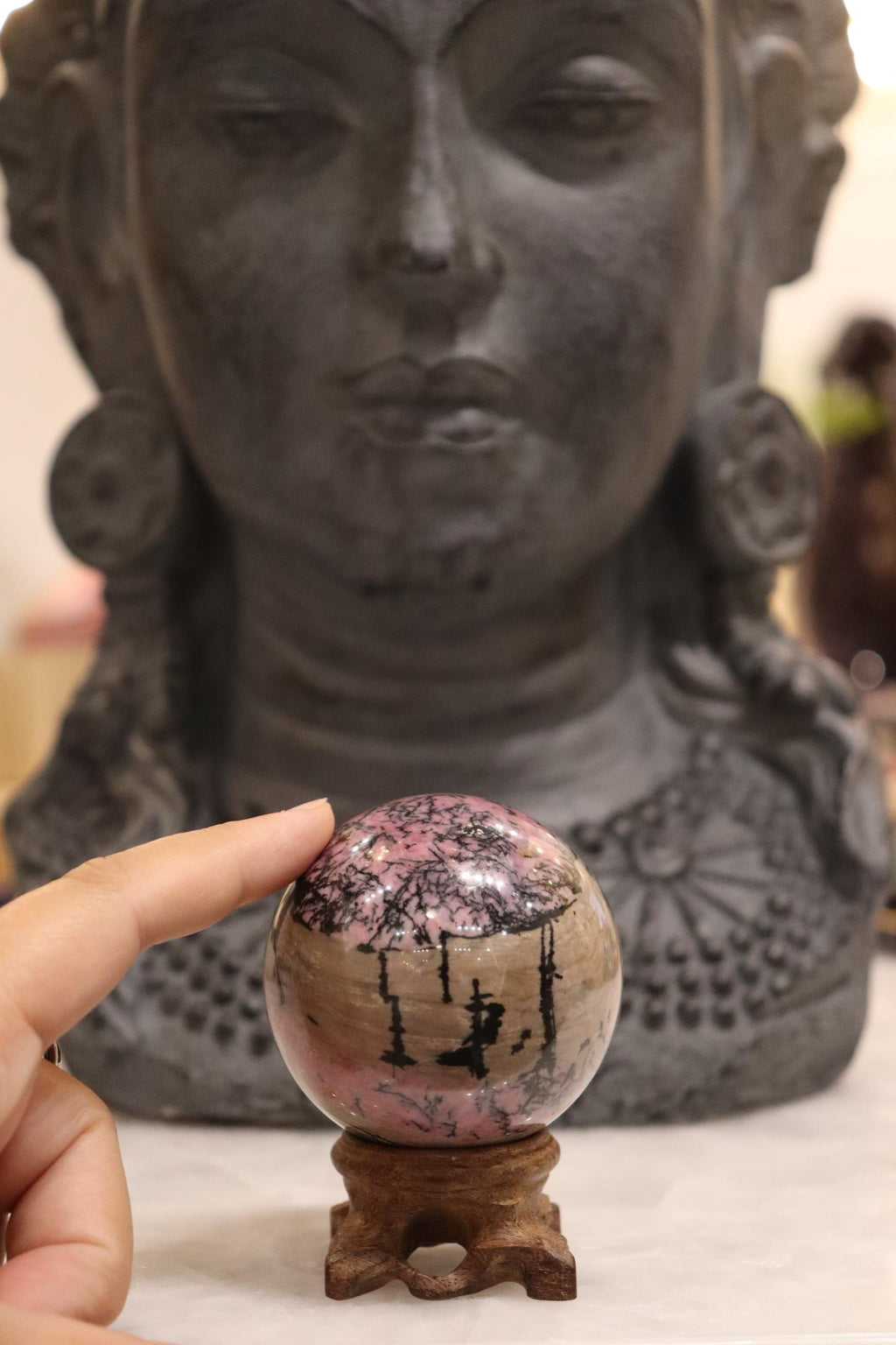 Rhodonite Sphere | 435g