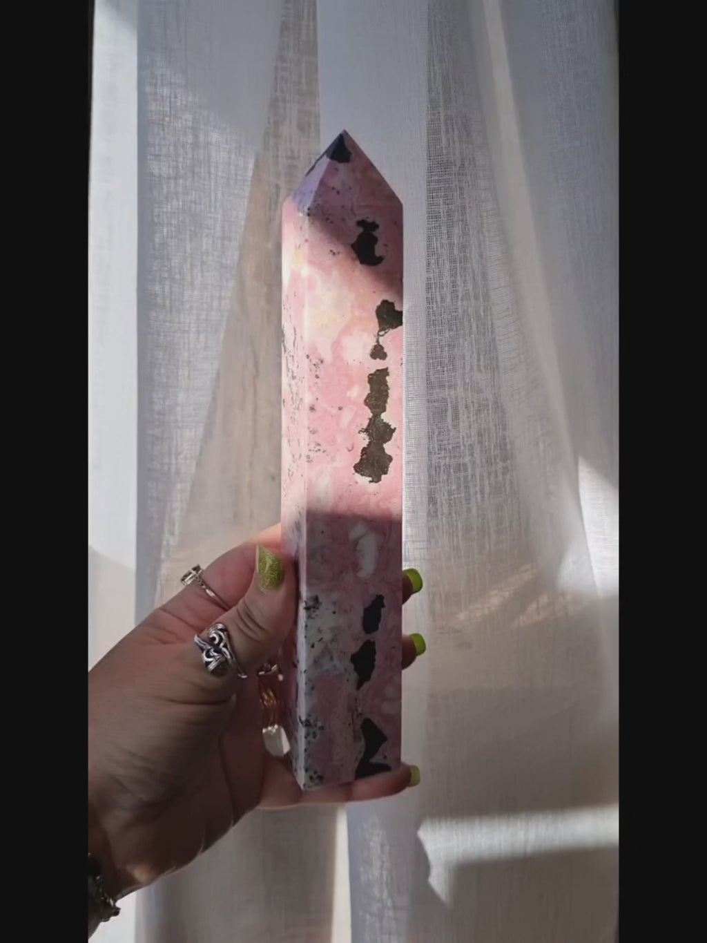 Peruvian Rhodonite Tower | 735g