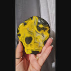 Bumble Bee Jasper Free-Form + Stand | 324g
