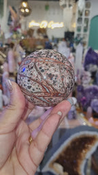Leopard Skin Jasper Sphere | 349g