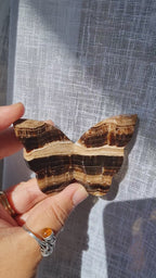 Chocolate Calcite Butterfly | 85g