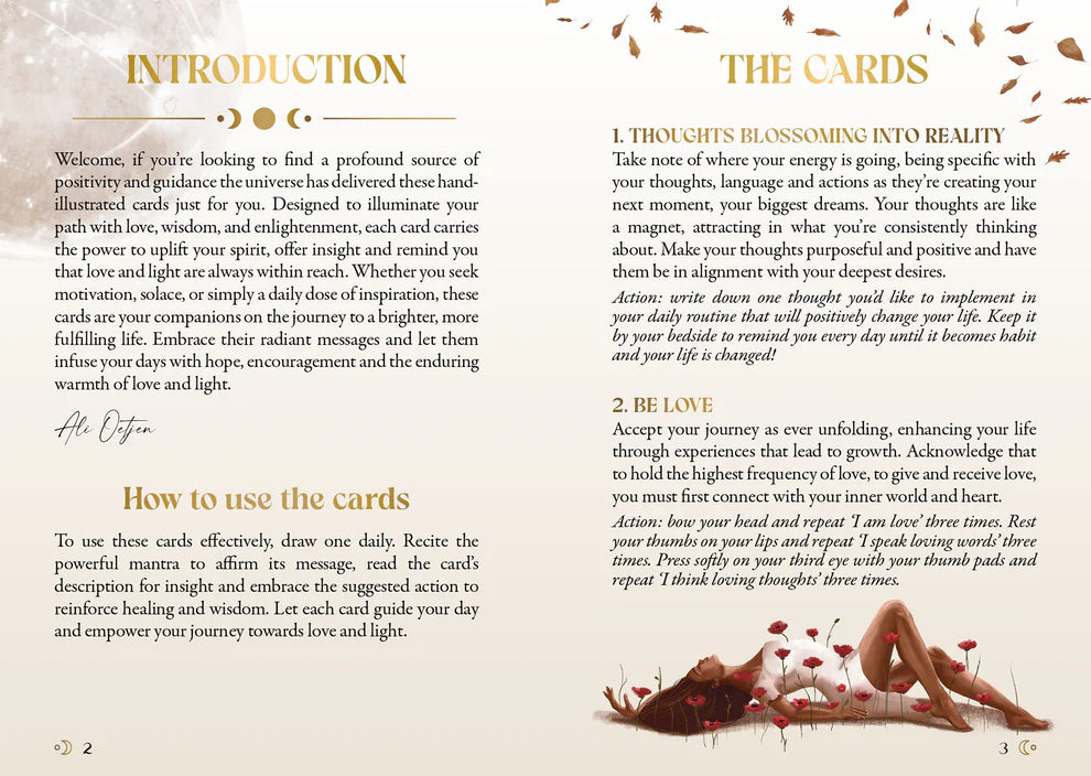 Love And Light Mantra Cards: A Journey to Self-Discovery