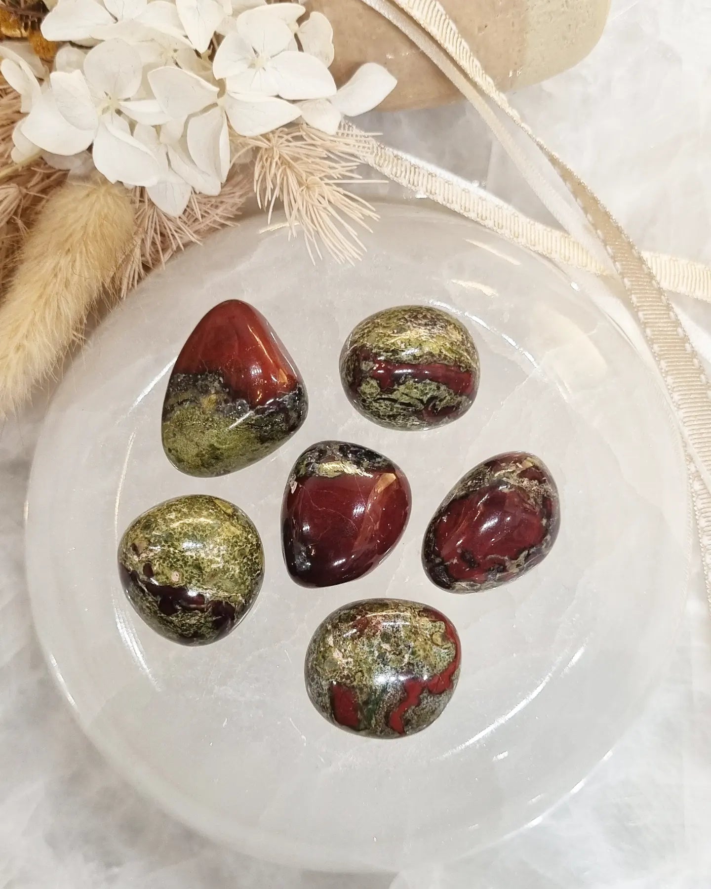Dragon's Blood Jasper Tumble