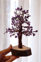 Amethyst Wired Chip Tree