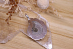 Ammonite Scalloped Pendant