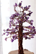 Amethyst Wired Chip Tree