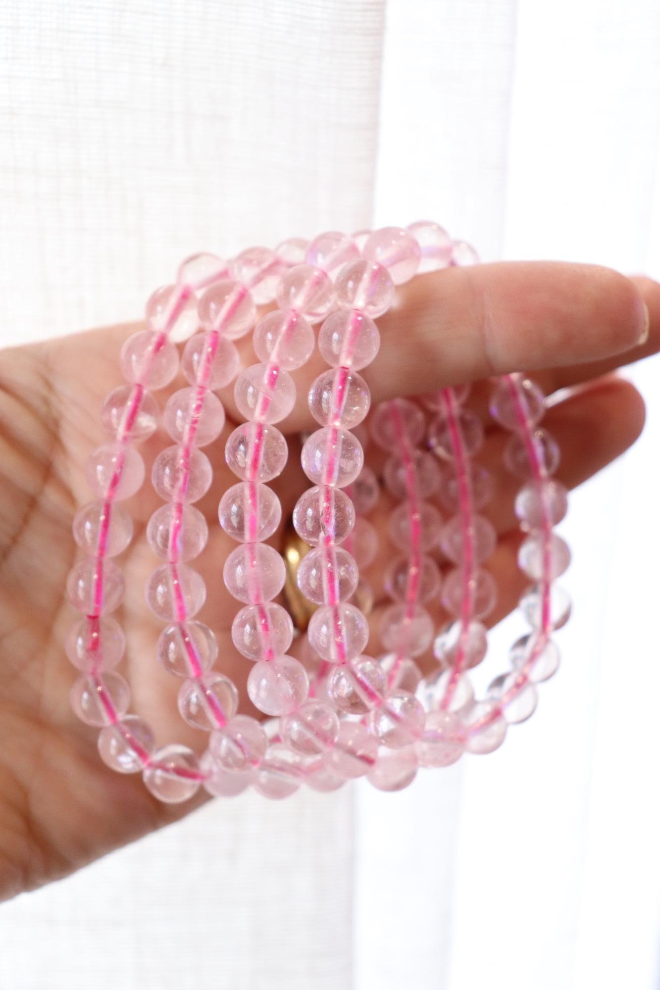 Rose Quartz Bracelet | 8mm