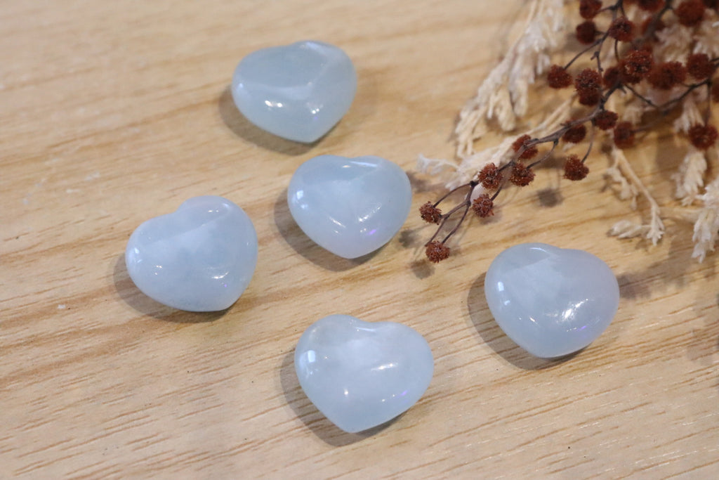 Aquamarine Mini Heart