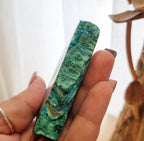 Chrysocolla & Malachite Slab + Stand | 147g