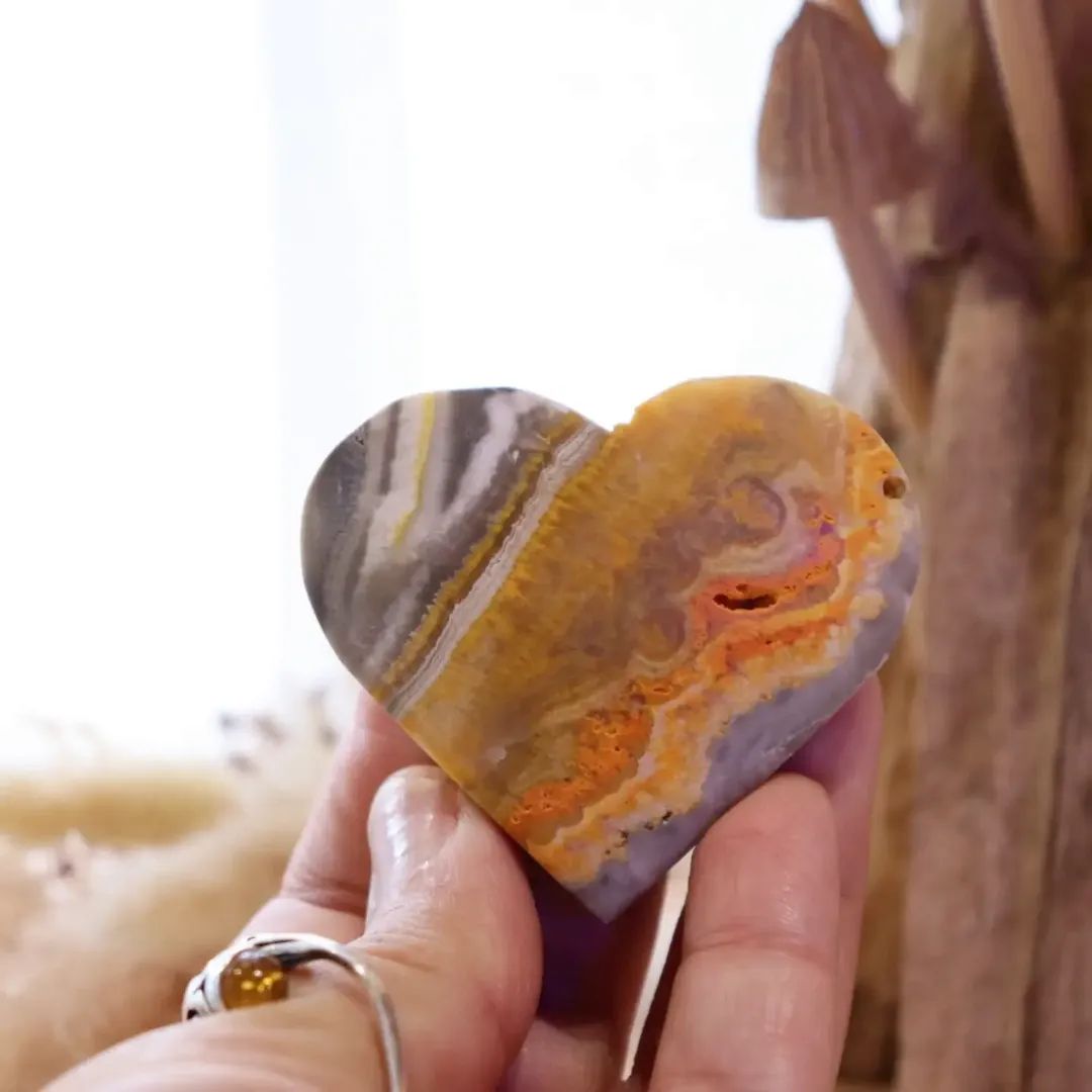 Bumble Bee Jasper Heart | 66g