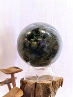 Kambaba Jasper Sphere + Stand | 660g