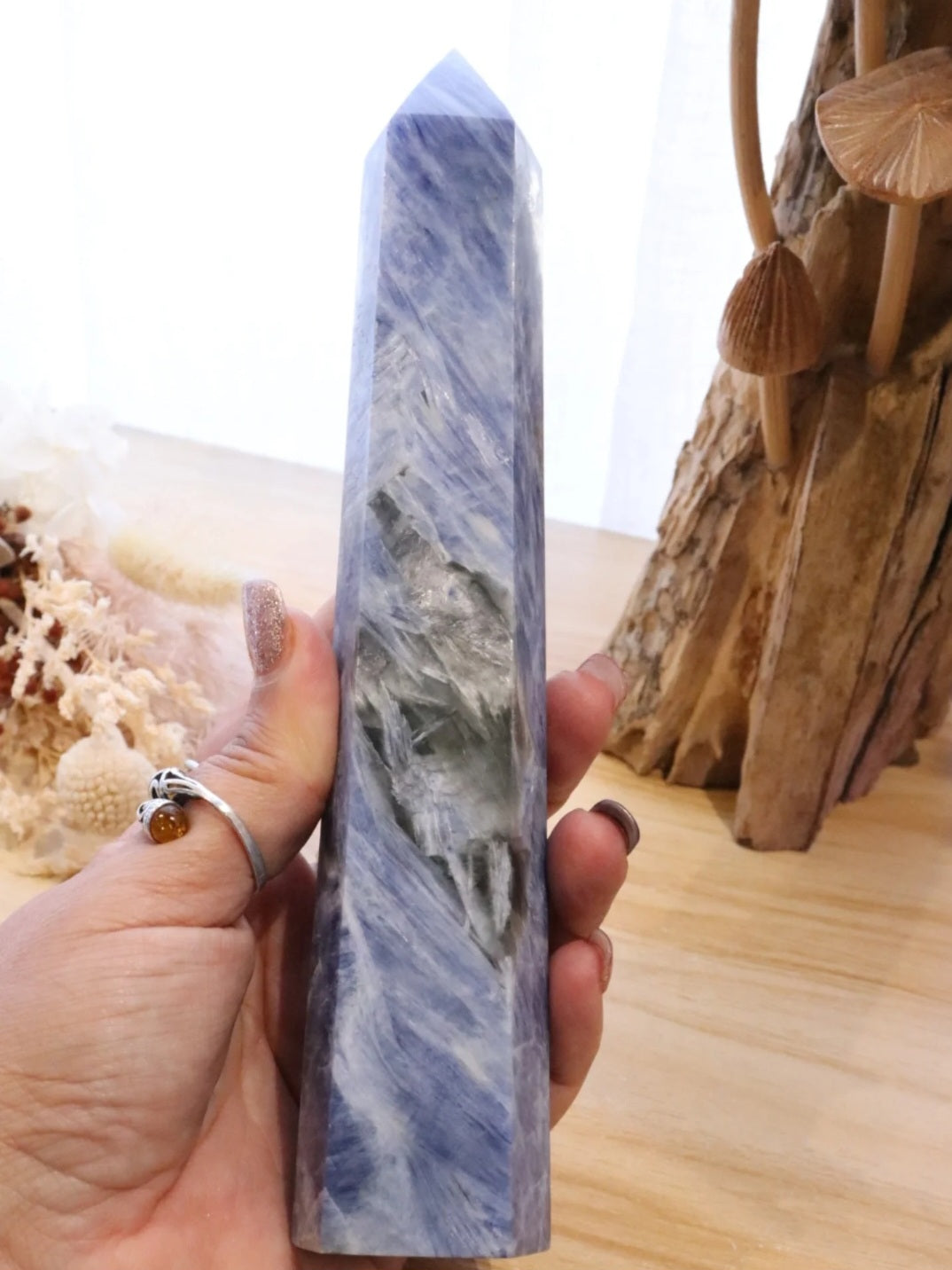 Blue Kyanite Tower | 676g