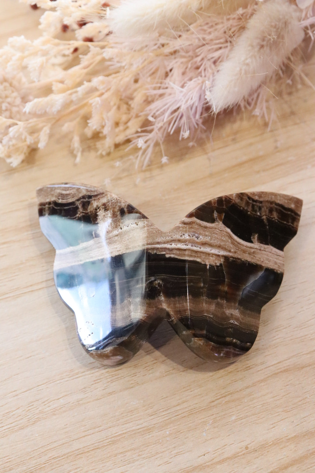 Chocolate Calcite Butterfly | 85g