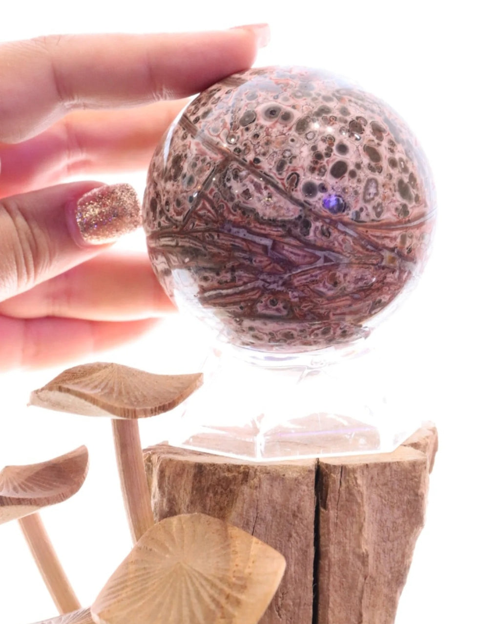 Leopard Skin Jasper Sphere | 349g