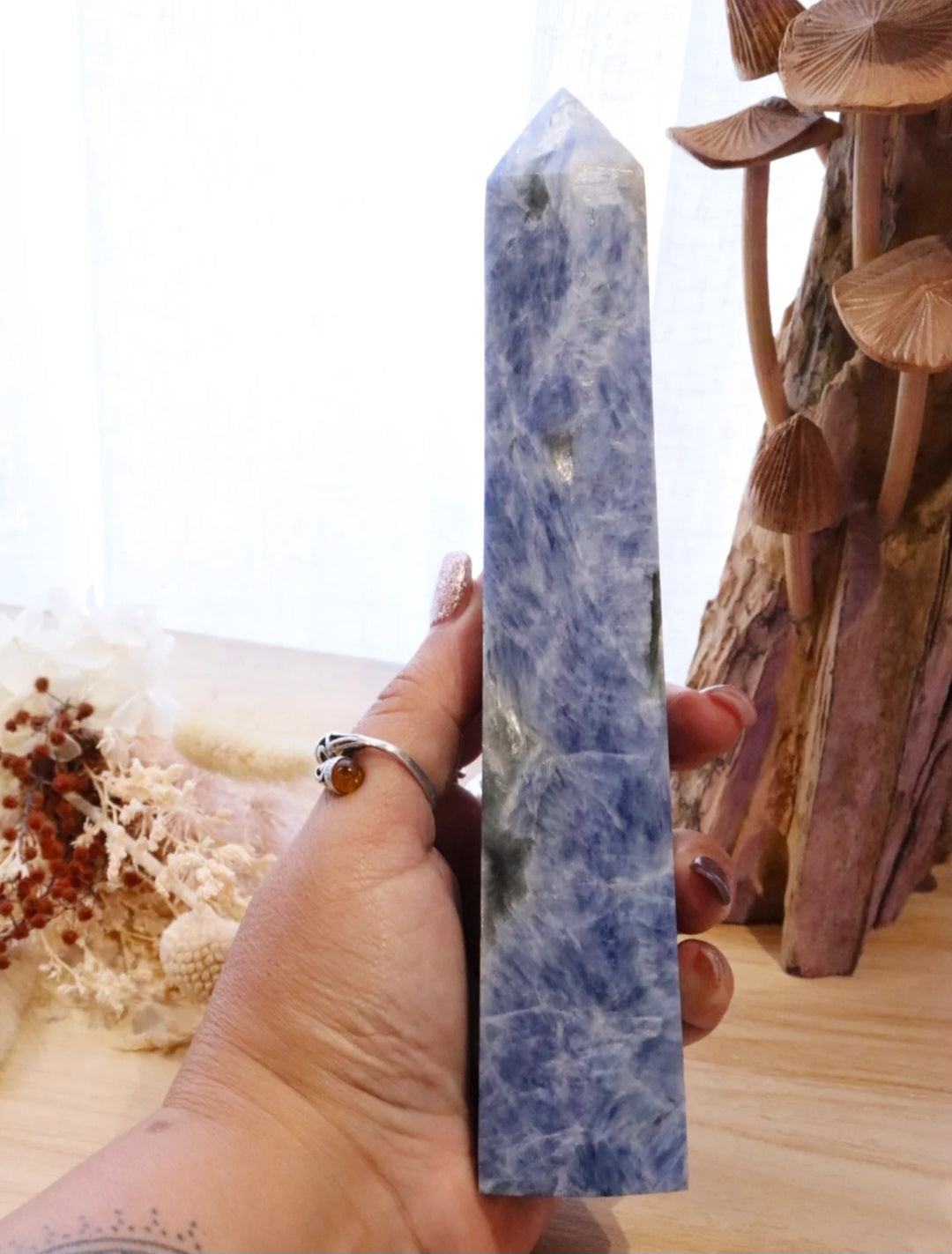 Blue Kyanite Tower | 676g