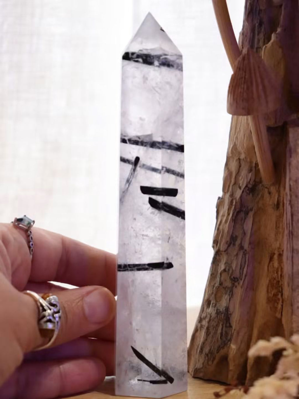 Tourmaline Quartz Tower | 214g