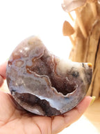 Druzy Agate Moon