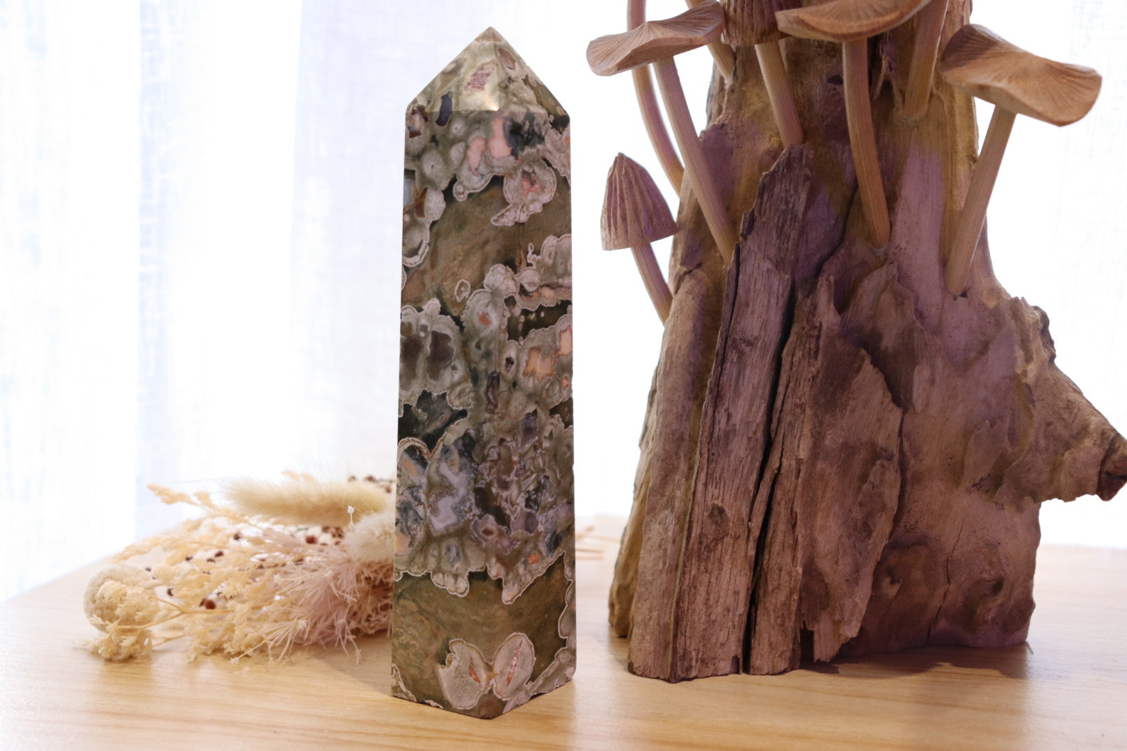 Rainforest Rhyolite Tower | 370g