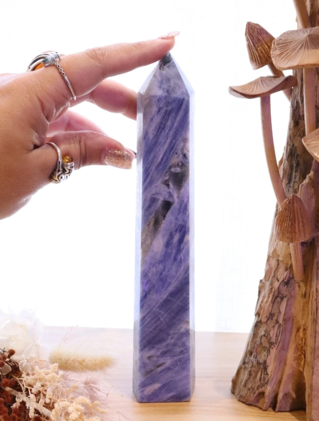Blue Kyanite Tower | 676g