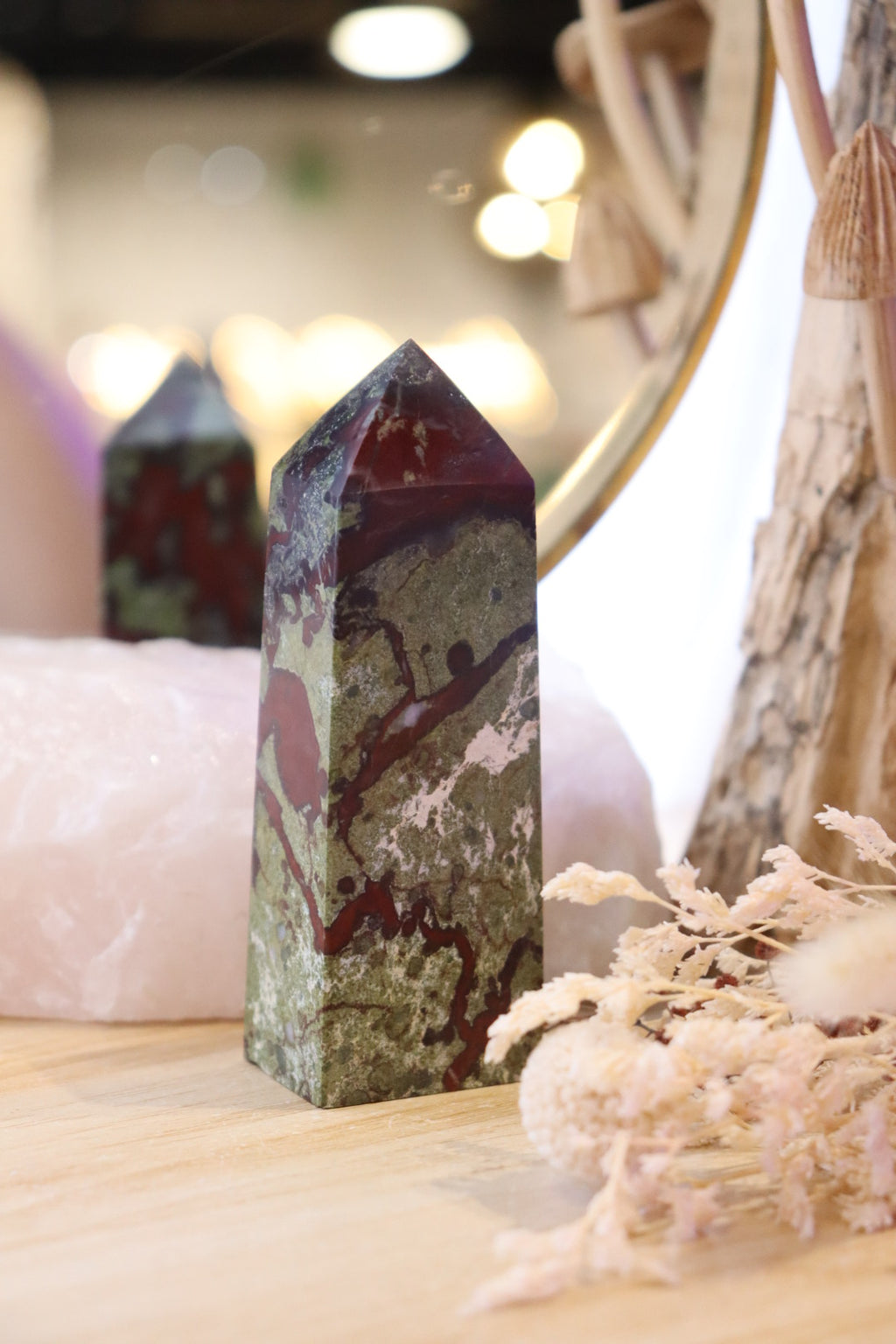 Dragon's Blood Jasper Point | 228g