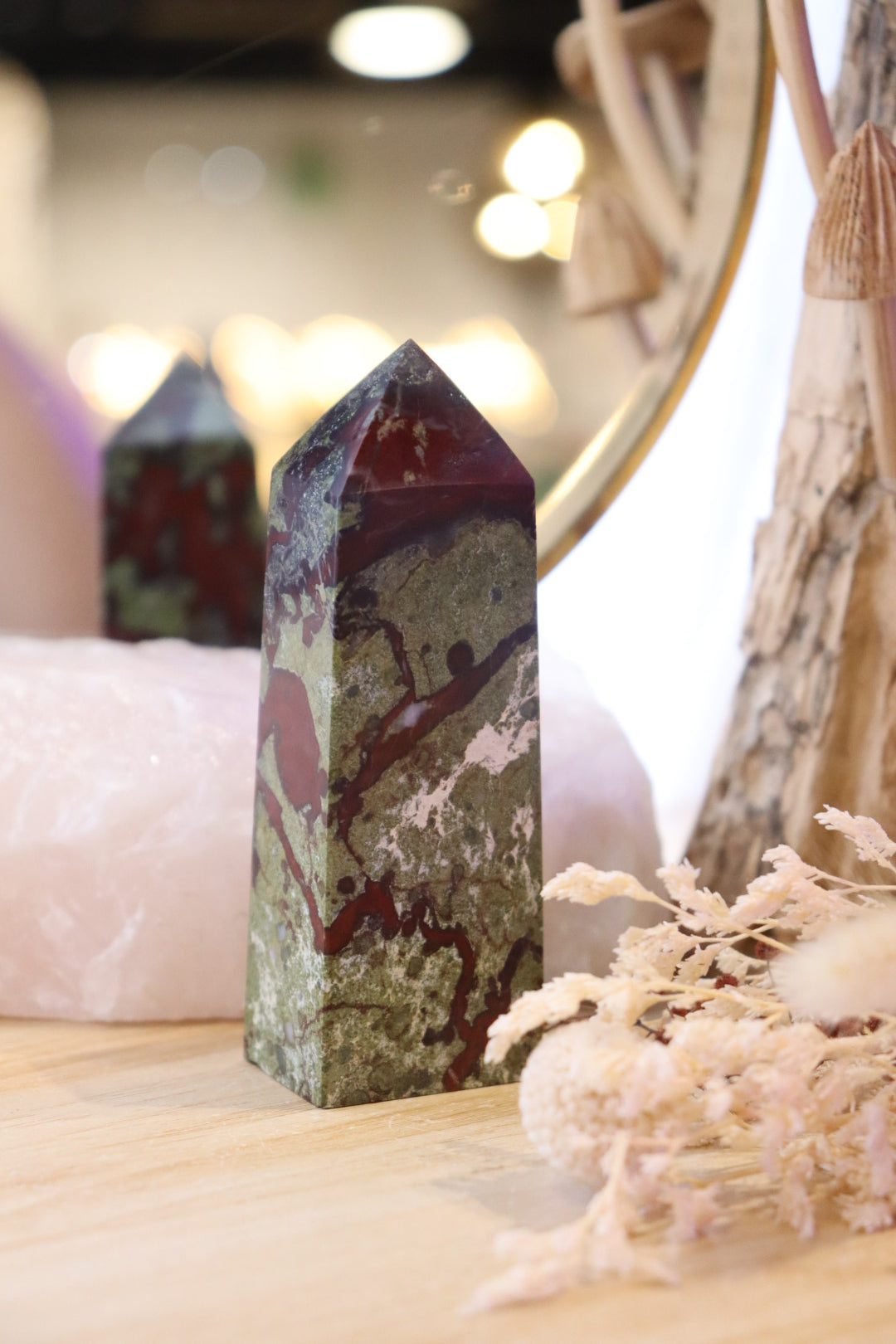 Dragon's Blood Jasper Point | 228g
